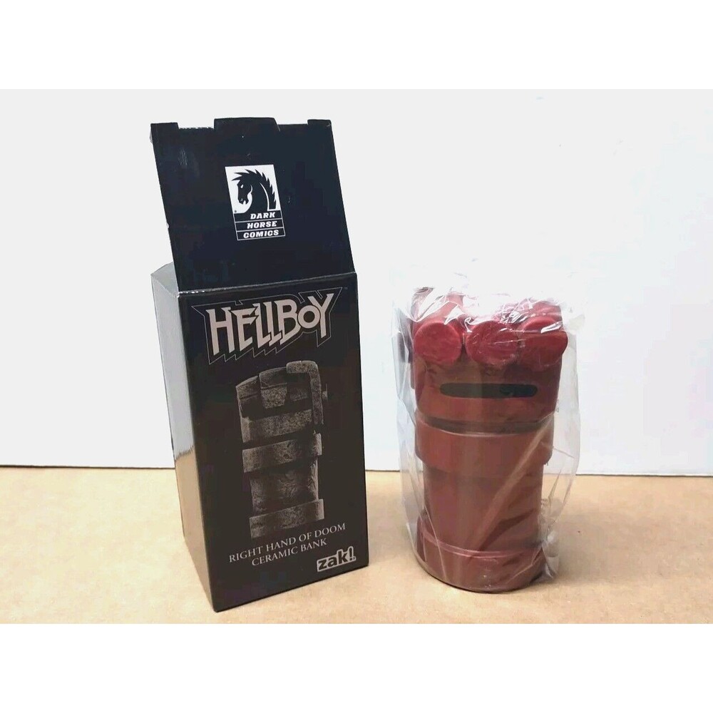 DC Dark Horse Hellboy Right Hand of Doom 5" Ceramic Bank Loot Crate EXCLUSIVE